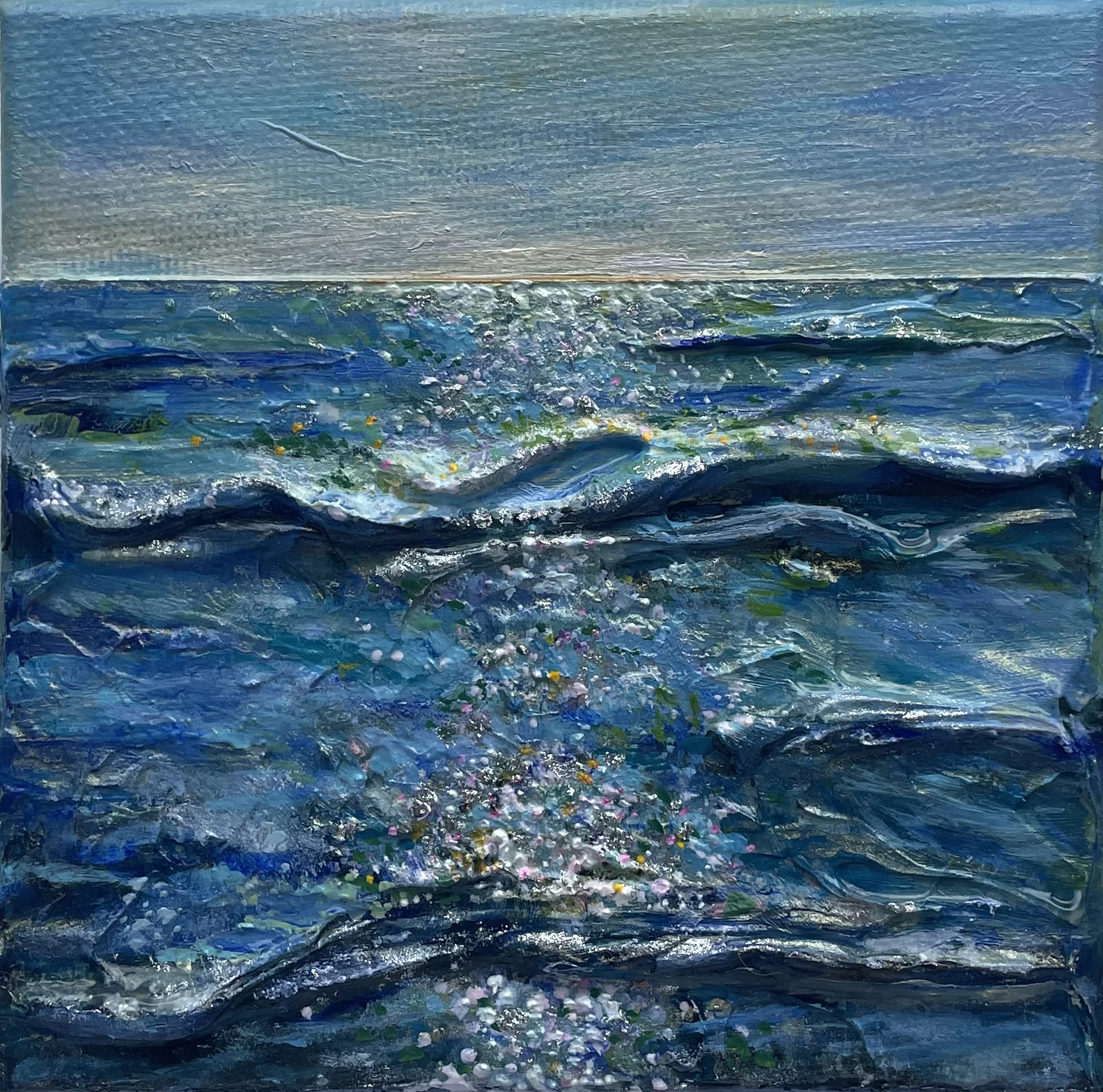 海の油彩〈海 Ⅰ〉