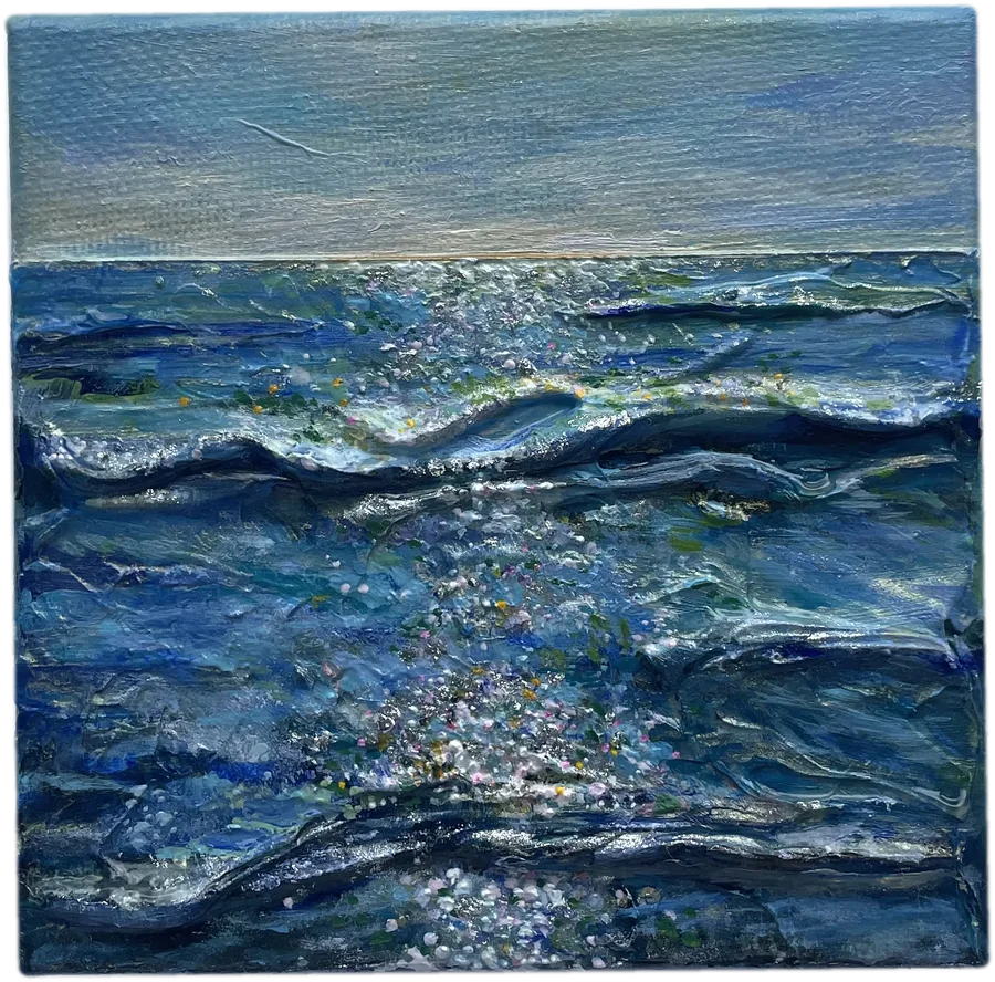 海の油彩〈海 Ⅰ〉